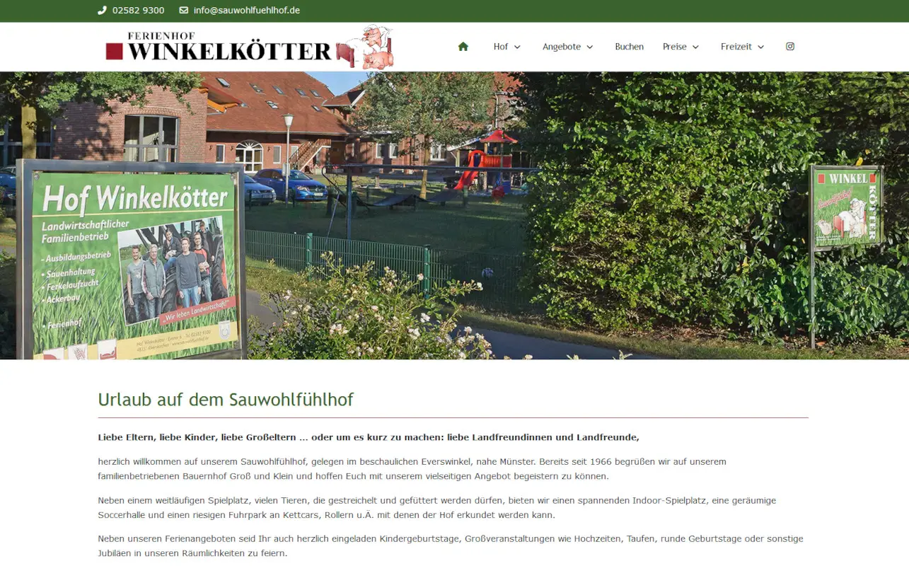 Ferienhof Winkelk&ouml;tter Sauwohlf&uuml;hlhof